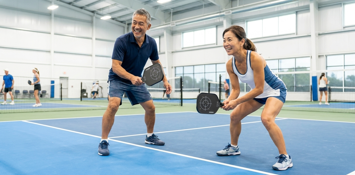 Pickleball for People in Their 50s and Up | Coach Explains Why It's Easy on the Knees and Quick to Learn