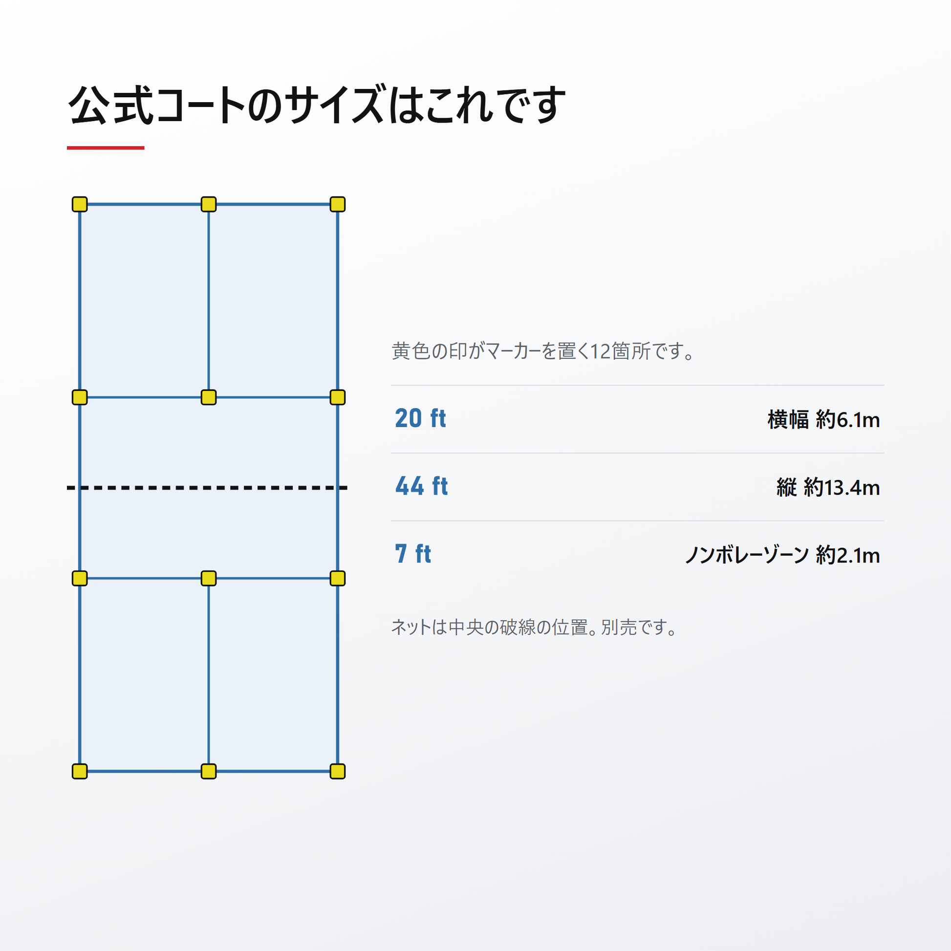 Franklin フランクリン コートマーカーキット court