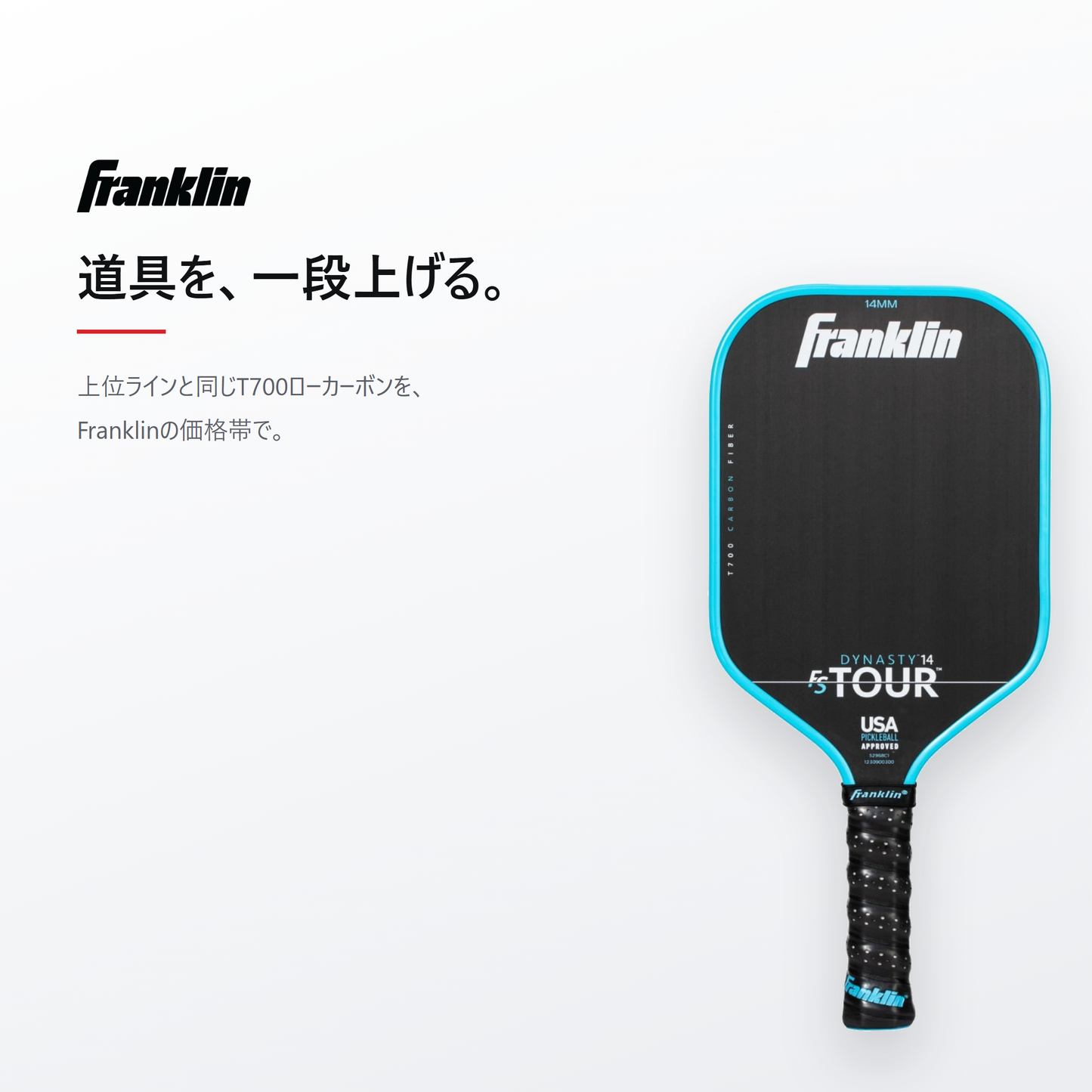 Franklin フランクリン FS Tour Dynasty 14mm ピックルボール パドル cta