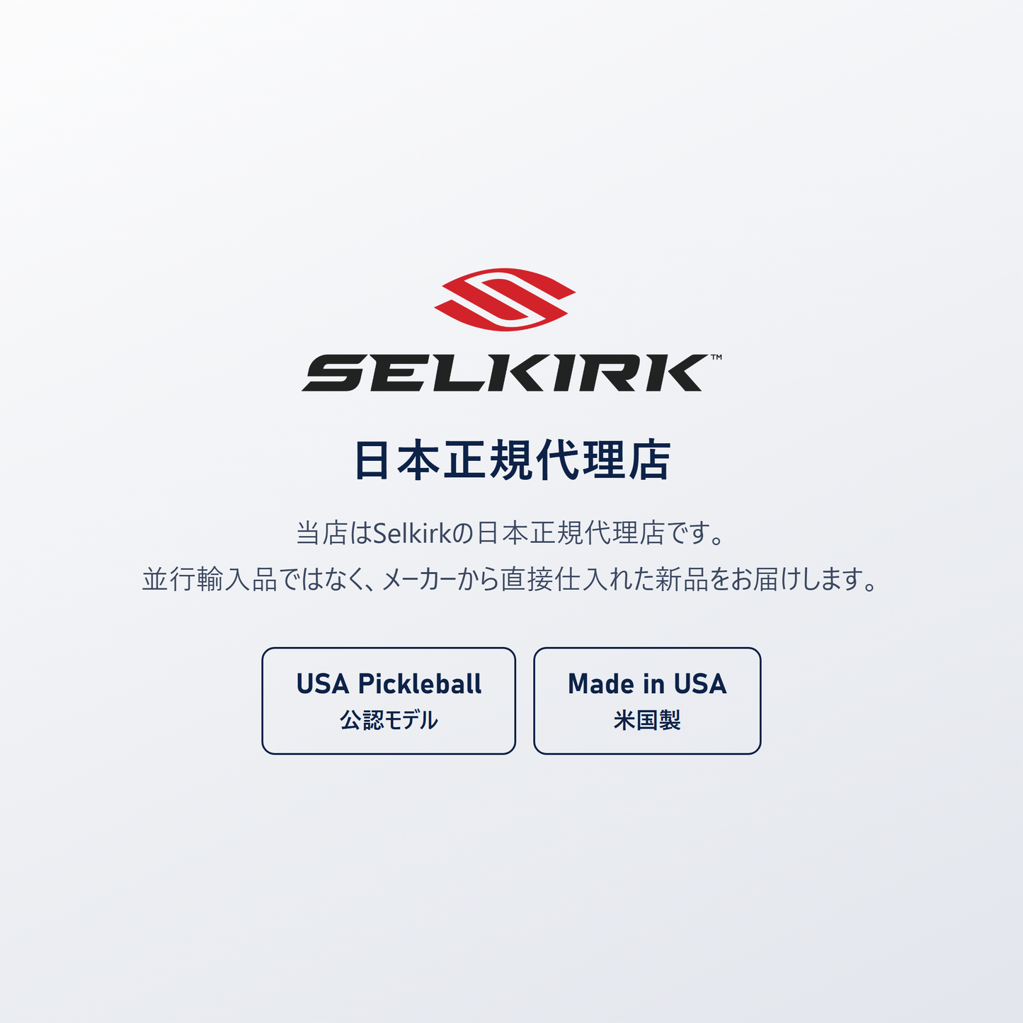 Selkirk 日本正規代理店｜VANGUARD Power Air S2 は USA Pickleball（USAP）公認モデル・Made in USA、並行輸入品ではありません