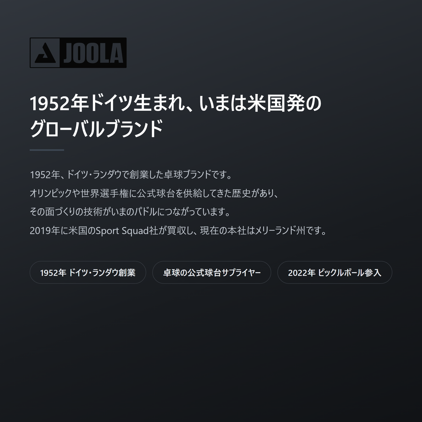 JOOLA ヨーラ ツアー エリート ピックルボール バッグ brand