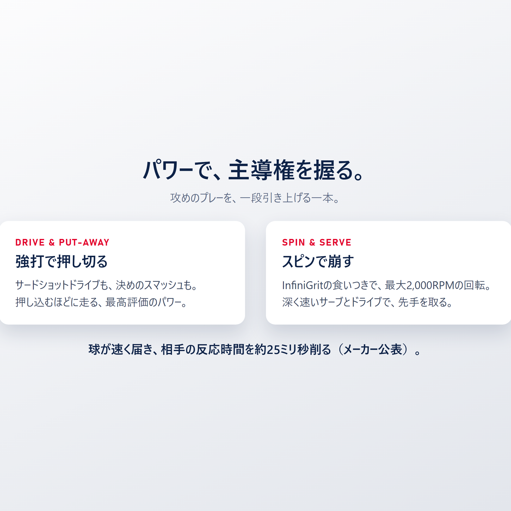 Selkirk Boomstik はパワーで主導権を握る｜強打で押し切るドライブとスマッシュ、InfiniGritで食いつくスピン