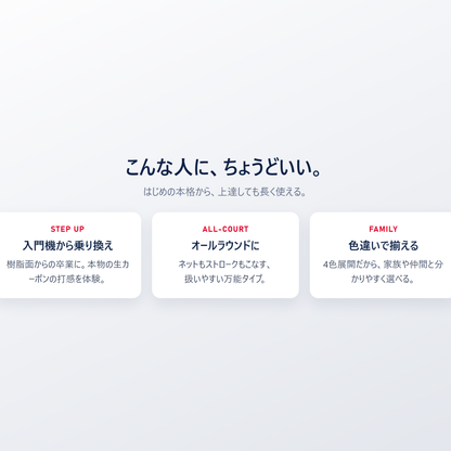 SLK Geo はこんな人にちょうどいい｜入門機からの乗り換え・オールラウンドに使いたい・家族や仲間と色違いで