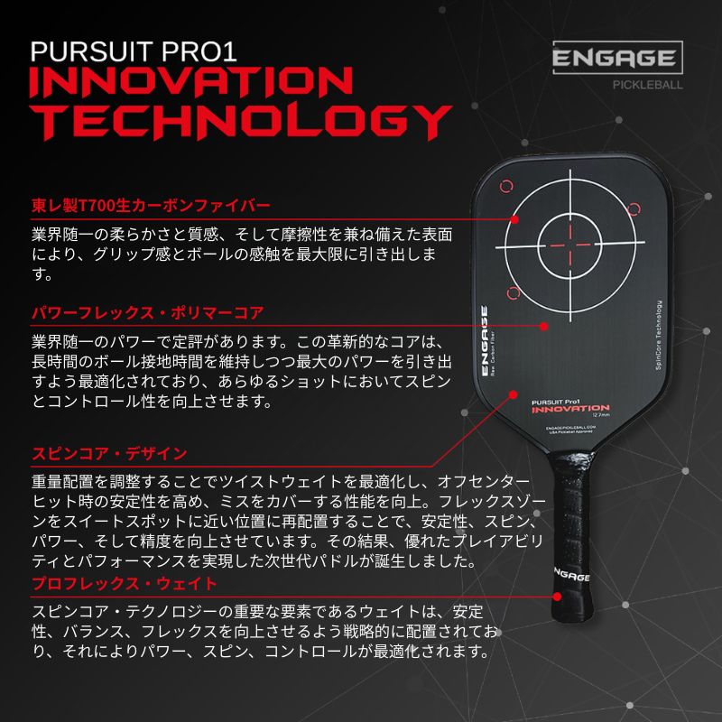 エンゲージ Pursuit Pro1 Innovation 12.7mm 15.2mm パシュートプロワン・イノベーション