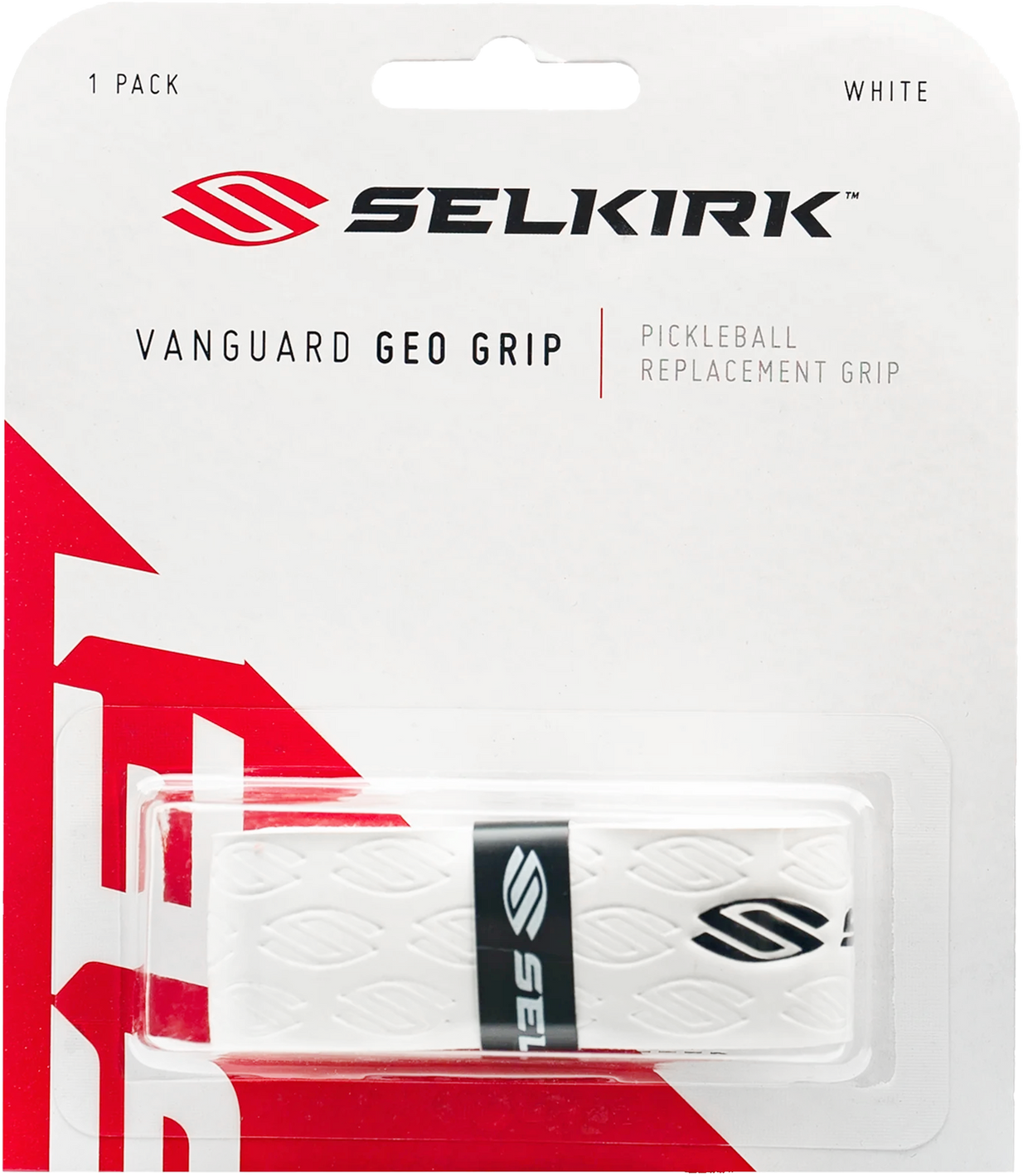 Selkirk VANGUARD Geoグリップ ホワイト（1本・交換用）