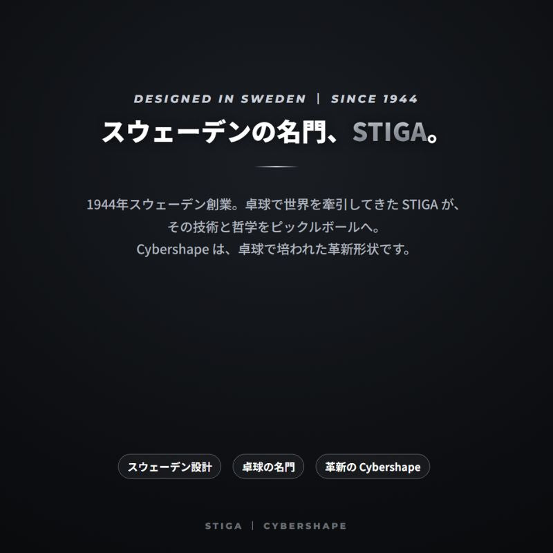 STIGA スティガ Aviox Cybershape Carbon Pro サイバーシェイプ カーボン プロ 16mm