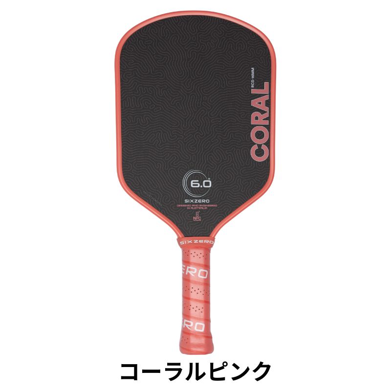 シックスゼロ Coral Hybrid 16mm｜テクトニック | ピックルボール・ラボ