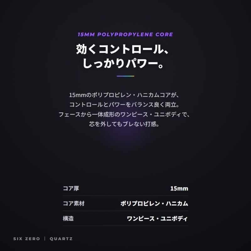 Six Zero Quartz シックスゼロ クォーツ 全6色 15mm