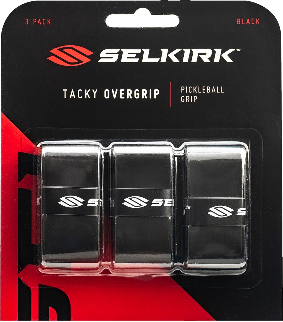 Selkirk タッキー オーバーグリップ ブラック 3本入り