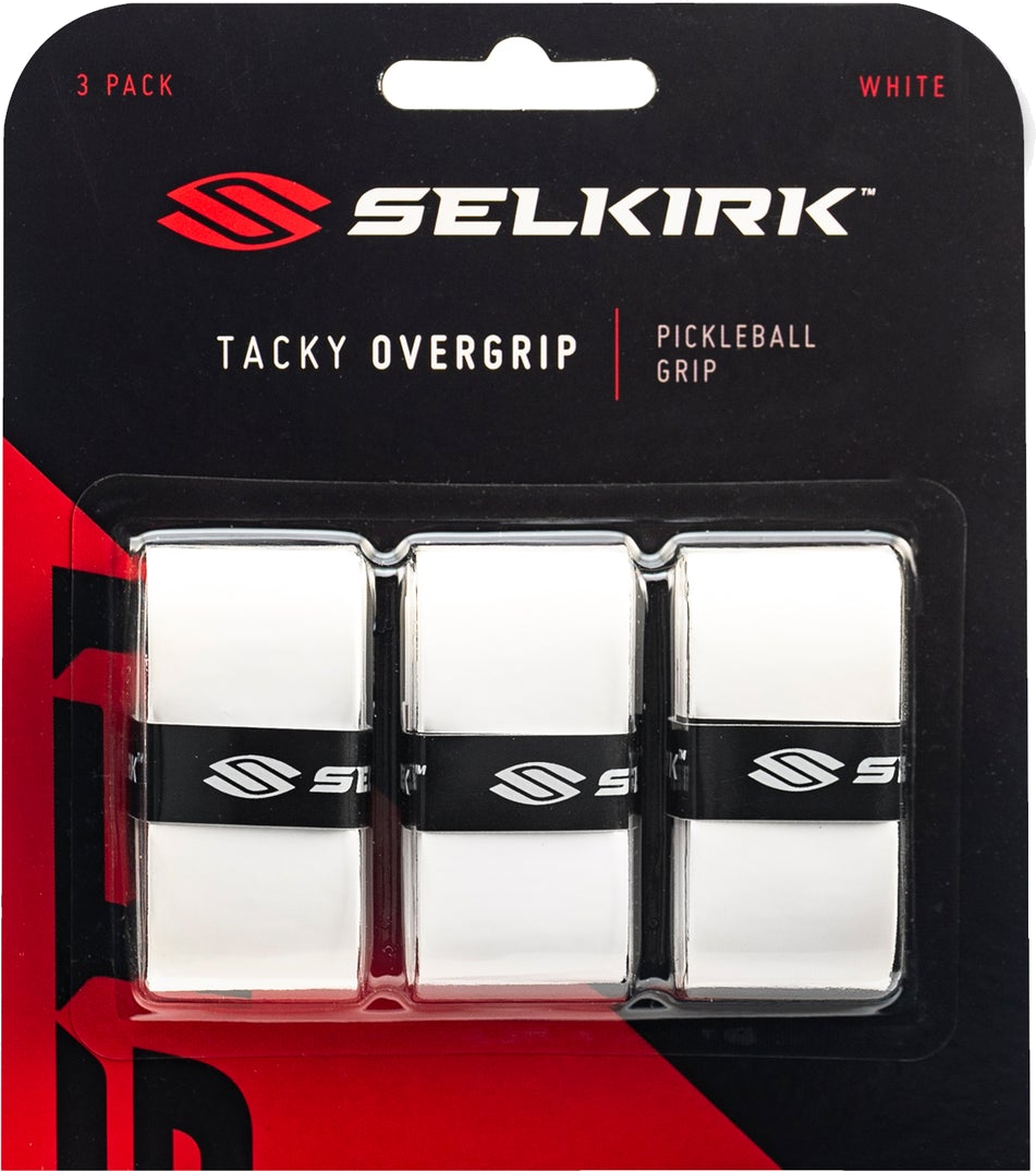Selkirk タッキー オーバーグリップ ホワイト 3本入り